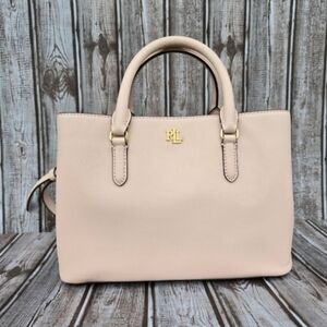 Ralph Lauren Pink "Macey" Satchel